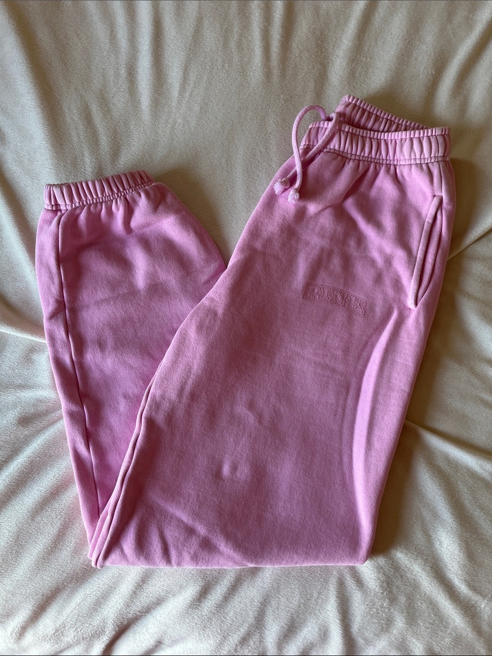 PINK Victoria's Secret Bubblegum Pink Jogger Sweatpants